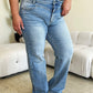 Judy Blue Full Size High Waist Wide Leg Jeans