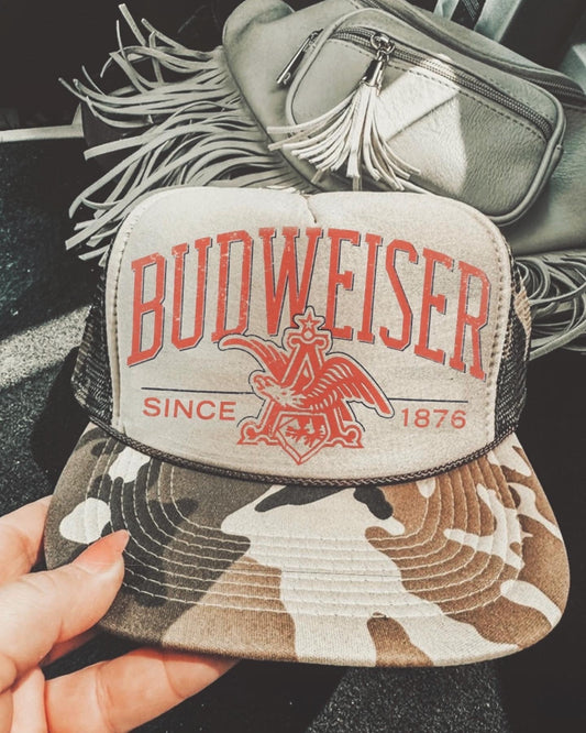 Budweiser Camo Hat